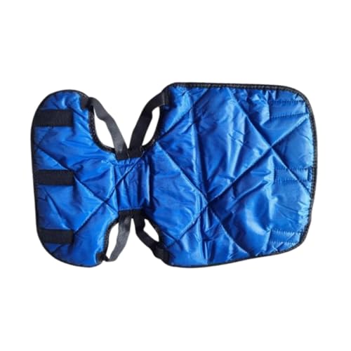 Sharplace Kälberdecke, bequemer Winterziegenmantel, praktische Tierkleidung für den Bauernhof, weich, verstellbar zum Wärmen des Bauchschutzes, Groß Sharplace Kälberdecke, bequemer Winterziegenmantel, praktische Tierkleidung für den Bauernhof, weich, verstellbar zum Wärmen des Bauchschutzes, Groß von Sharplace