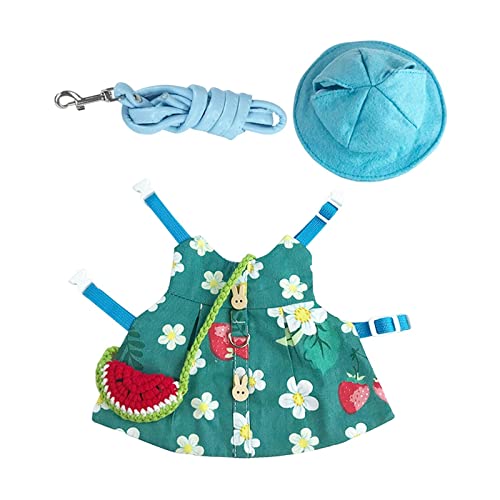 Sharplace Kaninchen Weste Geschirr Leine Set Mini Tasche Atmungsaktiv Kostüm Kleid Halsbänder Häschen Kleidung für Frettchen Hamster Chinchilla Meerschweinchen Sharplace Kaninchen Weste Geschirr Leine Set Mini Tasche Atmungsaktiv Kostüm Kleid Halsbänder Häschen Kleidung für Frettchen Hamster Chinchilla Meerschweinchen von Sharplace