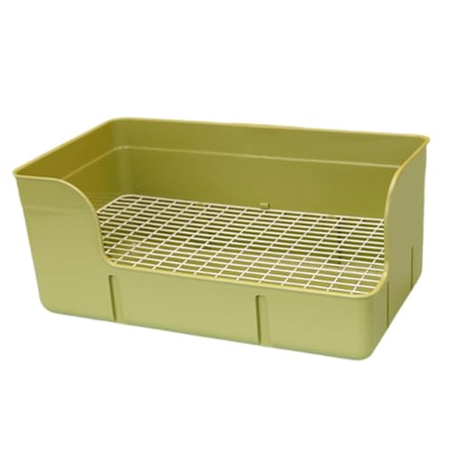 Sharplace Kaninchentoilette, Kaninchen-Urinal-Tablett, Ecktoilette, Käfigtoilette, Einstreubox für Kleintiere, Käfigzubehör, GrÜn Sharplace Kaninchentoilette, Kaninchen-Urinal-Tablett, Ecktoilette, Käfigtoilette, Einstreubox für Kleintiere, Käfigzubehör, GrÜn von Sharplace