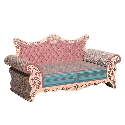 Sharplace Katzen Relax Sessel, Kratzbrett für Haustiere, Gemütliches Katzenbett, Rot Sharplace Katzen Relax Sessel, Kratzbrett für Haustiere, Gemütliches Katzenbett, Rot von Sharplace