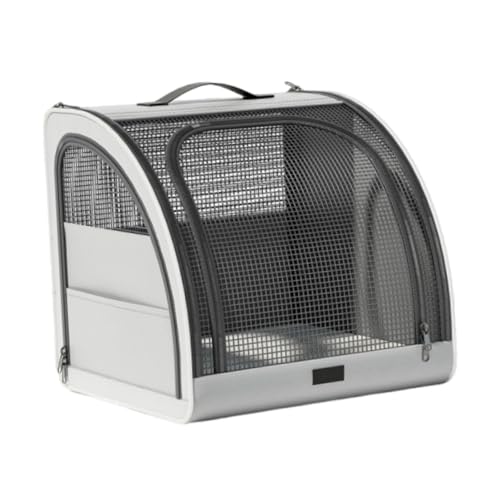 Sharplace Katzen-Rucksack-Tragetasche, Reise-Tragetasche, Haustier-Rucksack, Hunde-Auto-Tragetasche, tragbar für Pack-Spaziergänge, Grau Sharplace Katzen-Rucksack-Tragetasche, Reise-Tragetasche, Haustier-Rucksack, Hunde-Auto-Tragetasche, tragbar für Pack-Spaziergänge, Grau von Sharplace