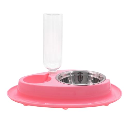 Sharplace Katzenfutterspender Hundenapf Stabiler Leicht zu reinigendes 2-in-1-Futter- und Wasserspender-Set Trocken- und Nasstrennung für Kleintiere Hunde Sharplace Katzenfutterspender Hundenapf Stabiler Leicht zu reinigendes 2-in-1-Futter- und Wasserspender-Set Trocken- und Nasstrennung für Kleintiere Hunde von Sharplace