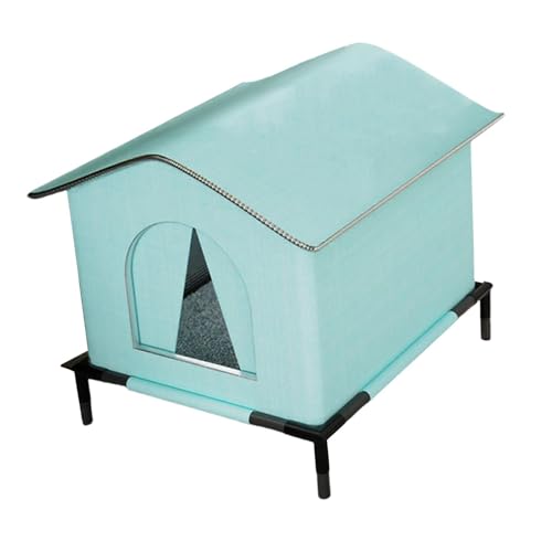 Sharplace Katzenhaus für Katzen im Freien, wetterfestes, warmes Haustierzelt, Katzennest, Winddicht, für draußen, Wildkatzenhaus, erhöht für Hunde, S Sharplace Katzenhaus für Katzen im Freien, wetterfestes, warmes Haustierzelt, Katzennest, Winddicht, für draußen, Wildkatzenhaus, erhöht für Hunde, S von Sharplace