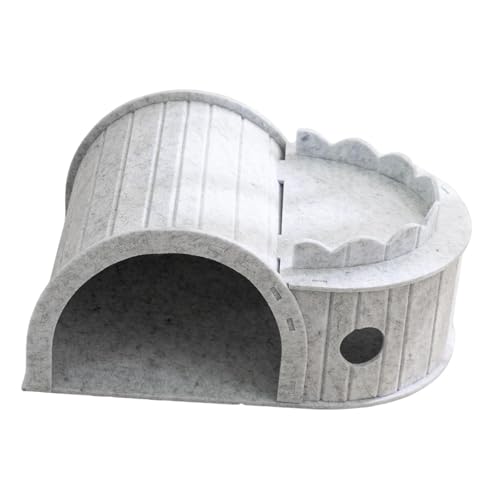 Sharplace Katzenkratzbaum aus Karton, Katzentunnel, Spielhaus, vielseitige Höhle, Filz, tragbar, Katzenkratzbaum, Kratzbrett für Welpen und Kätzchen, Grau Sharplace Katzenkratzbaum aus Karton, Katzentunnel, Spielhaus, vielseitige Höhle, Filz, tragbar, Katzenkratzbaum, Kratzbrett für Welpen und Kätzchen, Grau von Sharplace