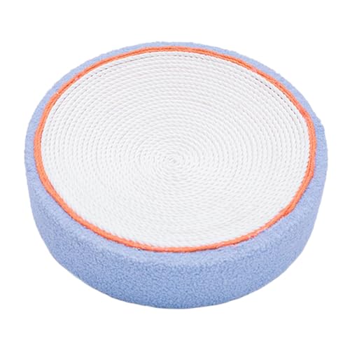 Sharplace Katzenkratzbett, Lounge, rund, rutschfeste Unterseite, 40 cm, Matte, Katzenkratzpad für Hauskatzen zum Spielen, Ausruhen, Grinding, Kätzchentraining, Blaubeere von Sharplace