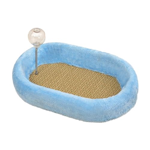 Sharplace Katzenkratzbrett, Katzenkratzbrett, Spielmöbelschutz mit Ball, Übungskatzen, Kratzbrett, Kätzchen, interaktives Spielzeug, Blau Sharplace Katzenkratzbrett, Katzenkratzbrett, Spielmöbelschutz mit Ball, Übungskatzen, Kratzbrett, Kätzchen, interaktives Spielzeug, Blau von Sharplace