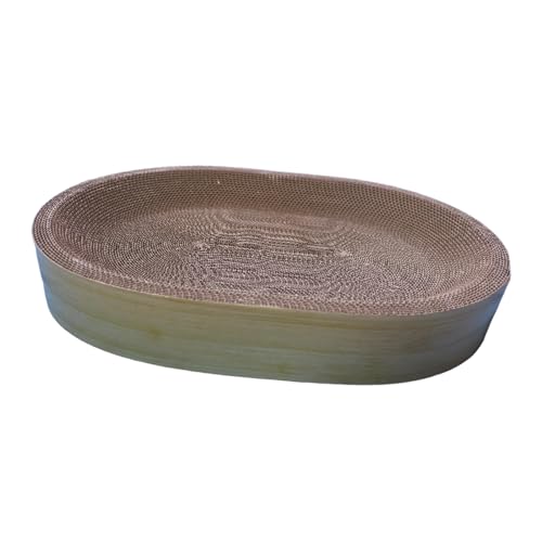 Sharplace Katzenkratzbrett, Kratzmatte, Kratzspielzeug, Schleifklaue, Wellpappe für Haustiere, Hotelgeschenke, Wohnzimmer, Haushalt, Kätzchen, Hölzern, XL Sharplace Katzenkratzbrett, Kratzmatte, Kratzspielzeug, Schleifklaue, Wellpappe für Haustiere, Hotelgeschenke, Wohnzimmer, Haushalt, Kätzchen, Hölzern, XL von Sharplace