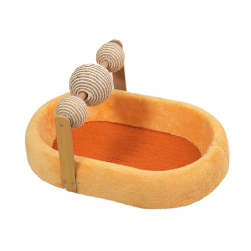 Sharplace Katzenkratzbrett Katzenkratzbett Trainingsspielzeug Schleifklauen Kätzchenbett Katzenkratzpad zum Spielen Klettern Kätzchen, Orange Sharplace Katzenkratzbrett Katzenkratzbett Trainingsspielzeug Schleifklauen Kätzchenbett Katzenkratzpad zum Spielen Klettern Kätzchen, Orange von Sharplace