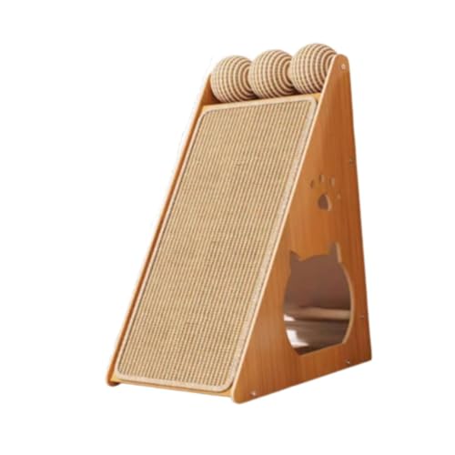 Sharplace Katzenkratzer, Kratzbrett, Kratzspielzeug, Schleifklaue, Lounge-Bett, Versteck, Katzenkratzer, Haus, Katzenspielhaus für mittelgroße Katzen Sharplace Katzenkratzer, Kratzbrett, Kratzspielzeug, Schleifklaue, Lounge-Bett, Versteck, Katzenkratzer, Haus, Katzenspielhaus für mittelgroße Katzen von Sharplace