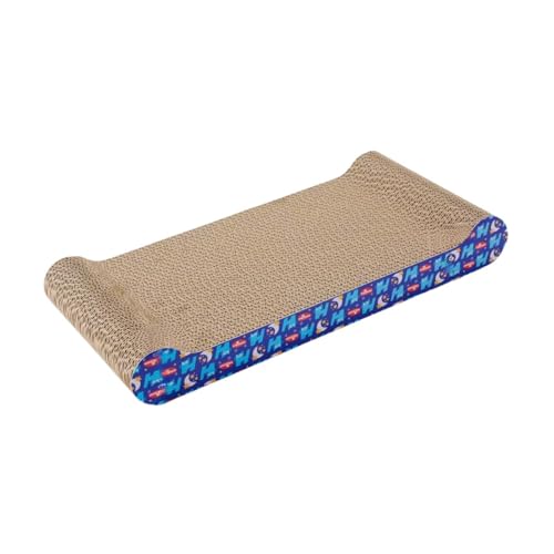 Sharplace Katzenkratzpadkratztboard Stylish Geschenk für Innenkatzen Haustier Supplies Möbelschutz Wellpapier Katzenkratzer, An Beiden Enden Aufgewachsen Sharplace Katzenkratzpadkratztboard Stylish Geschenk für Innenkatzen Haustier Supplies Möbelschutz Wellpapier Katzenkratzer, An Beiden Enden Aufgewachsen von Sharplace