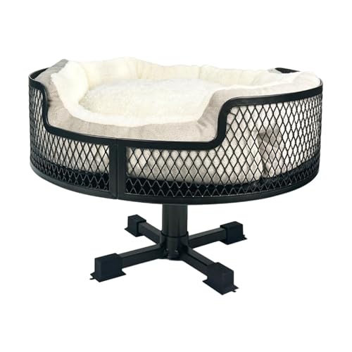 Sharplace Katzenschischbett Katzenschreibtisch Nest bequemes Desktop -Katzenbett mit Gummi Saugfüßen Füße erhöht weich mit Haustiermatten -Katze Hängematte für Sharplace Katzenschischbett Katzenschreibtisch Nest bequemes Desktop -Katzenbett mit Gummi Saugfüßen Füße erhöht weich mit Haustiermatten -Katze Hängematte für von Sharplace