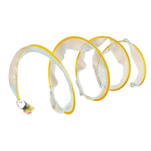 Sharplace Katzenspielzeug, Katzentunnel, Spielzeug, zusammenklappbar, Spiraltunnel, tragbar, für Katzen, Laufsteg, Haustierspielzeug für, kleine Tiere, Karostoff blau Sharplace Katzenspielzeug, Katzentunnel, Spielzeug, zusammenklappbar, Spiraltunnel, tragbar, für Katzen, Laufsteg, Haustierspielzeug für, kleine Tiere, Karostoff blau von Sharplace