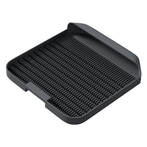 Sharplace Katzenstreu-Matte mit Pedal, tragbar, rutschfest, Kratzfest, für Kätzchen-Katzentoilette, Pad, Katzenstreu-Fangmatte für Schlafzimmer, Schwarz Sharplace Katzenstreu-Matte mit Pedal, tragbar, rutschfest, Kratzfest, für Kätzchen-Katzentoilette, Pad, Katzenstreu-Fangmatte für Schlafzimmer, Schwarz von Sharplace