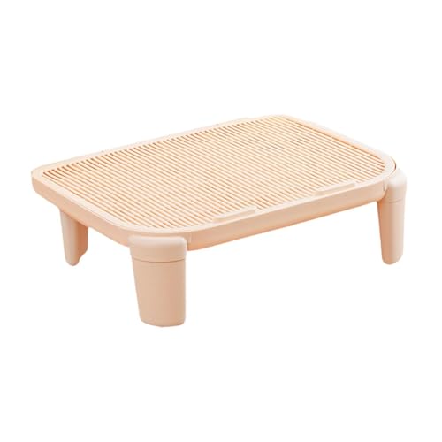 Sharplace Katzenstreu-Rampe, Kätzchen-, tragbare, Wiederverwendbare Katzenstreu-Auffangmatte für Schlafzimmer von Hauskatzen, Kaffee von Sharplace