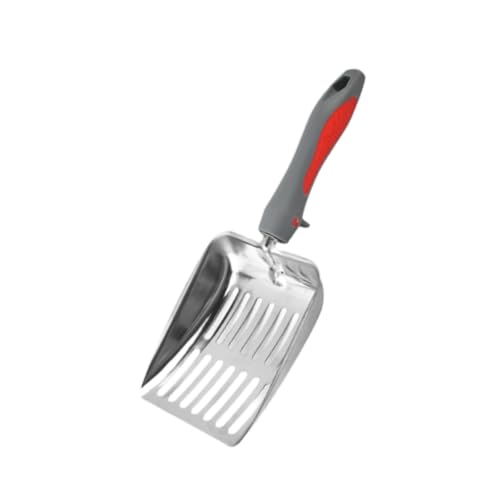 Sharplace Katzenstreu Sifter Müllboxen Schaufel Edelstahl Kätzchen Abfall Lifter für Kätzchen, Rot Grau Sharplace Katzenstreu Sifter Müllboxen Schaufel Edelstahl Kätzchen Abfall Lifter für Kätzchen, Rot Grau von Sharplace