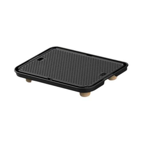 Sharplace Katzenstreublättschablattmatten -Stallpolster Rug Mesh Easy Saubere urinieren resistente Müll -Fallenmatten -Katzenträgerkissen für Kätzchen, Schwarz Sharplace Katzenstreublättschablattmatten -Stallpolster Rug Mesh Easy Saubere urinieren resistente Müll -Fallenmatten -Katzenträgerkissen für Kätzchen, Schwarz von Sharplace
