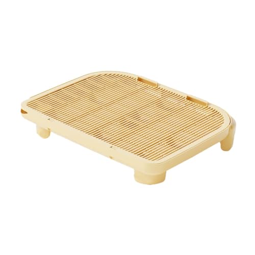 Sharplace Katzenstreumatte für Haustiere, Fallunterlage für Haustiere, tragbare, rutschfeste Trittunterlage für Katzentoiletten, für Schlafzimmer, Innenkatzen, Gelb Sharplace Katzenstreumatte für Haustiere, Fallunterlage für Haustiere, tragbare, rutschfeste Trittunterlage für Katzentoiletten, für Schlafzimmer, Innenkatzen, Gelb von Sharplace