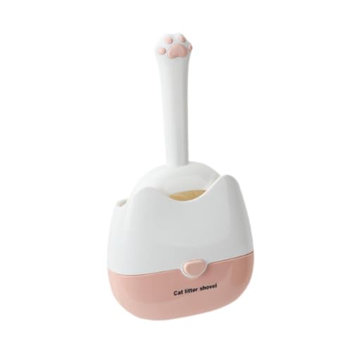 Sharplace Katzenstreuschaufel, Haustierschaufeln, Katzenstreuhalter mit Halter, niedlich, leicht zu reinigen, Haustier-Schnellsieb für Beech Home, Rosa Sharplace Katzenstreuschaufel, Haustierschaufeln, Katzenstreuhalter mit Halter, niedlich, leicht zu reinigen, Haustier-Schnellsieb für Beech Home, Rosa von Sharplace