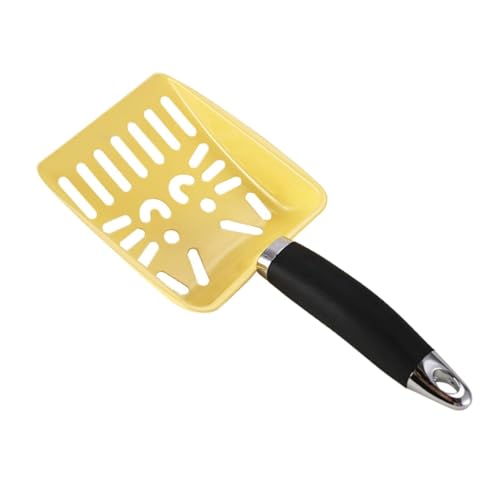 Sharplace Katzenstreuschaufel, Katzenkotsieb, Heimtierbedarf, Haushalt, Edelstahl, ergonomischer Griff, leicht zu reinigen, e Netzschaufel, Gelb Sharplace Katzenstreuschaufel, Katzenkotsieb, Heimtierbedarf, Haushalt, Edelstahl, ergonomischer Griff, leicht zu reinigen, e Netzschaufel, Gelb von Sharplace