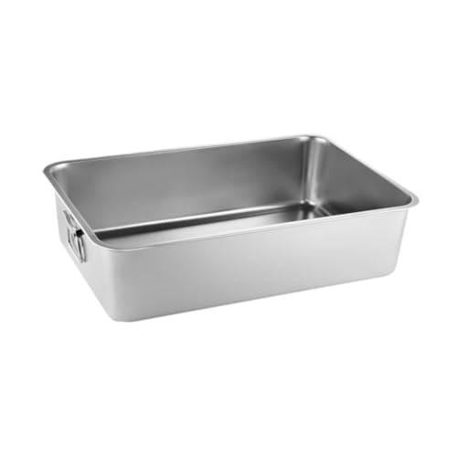 Sharplace Katzentoilette, Sandkasten, Katzenstreubehälter mit hoher Seite, Katzentoilette für Haustiere, offene Töpfchenpfanne für Kleintiere, Hamster, 40cmx30cmx10cm Sharplace Katzentoilette, Sandkasten, Katzenstreubehälter mit hoher Seite, Katzentoilette für Haustiere, offene Töpfchenpfanne für Kleintiere, Hamster, 40cmx30cmx10cm von Sharplace