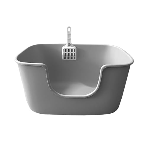 Sharplace Katzentoilette, abgesenkte Vorderseite, antihaftbeschichtet, hohe Seiten, langlebig, spritzwassergeschützt, Oben offen, Haustierbedarf, Sharplace Katzentoilette, abgesenkte Vorderseite, antihaftbeschichtet, hohe Seiten, langlebig, spritzwassergeschützt, Oben offen, Haustierbedarf, von Sharplace