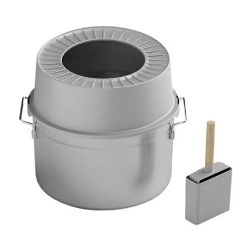 Sharplace Katzentoilette Katzentoilette Haustierbedarf Große platzsparende, spritzwassergeschützte Katzentoilette Katzentoilette für Kätzchen, Kaninchen, Grau Sharplace Katzentoilette Katzentoilette Haustierbedarf Große platzsparende, spritzwassergeschützte Katzentoilette Katzentoilette für Kätzchen, Kaninchen, Grau von Sharplace
