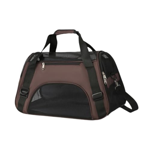 Sharplace Katzenträger Haustier Reisetasche Belüftung tragbar atmungsaktiv für kleine Haustiere, Braun, L Sharplace Katzenträger Haustier Reisetasche Belüftung tragbar atmungsaktiv für kleine Haustiere, Braun, L von Sharplace