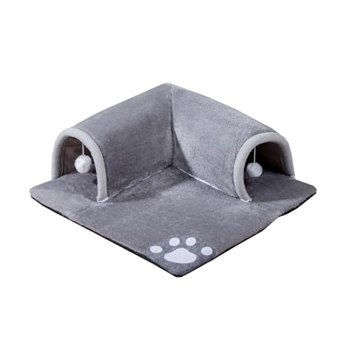 Sharplace Katzentunnel Katzentunnel für Hauskatzen Spielzelt Indoor-Kätzchenunterhaltung Laufender Kätzchentunnel Röhre Interaktives Haustierspielzeug, klein Sharplace Katzentunnel Katzentunnel für Hauskatzen Spielzelt Indoor-Kätzchenunterhaltung Laufender Kätzchentunnel Röhre Interaktives Haustierspielzeug, klein von Sharplace