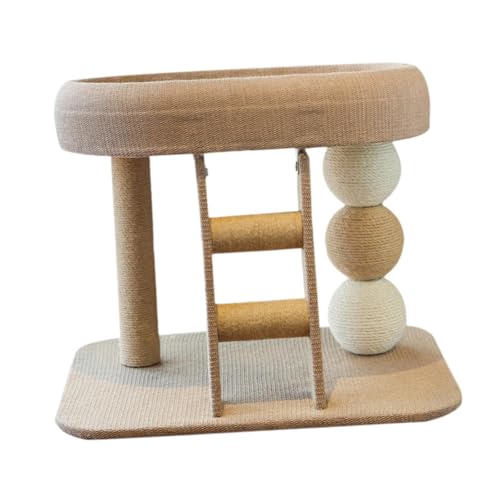 Sharplace Kleiner Kratzbaumturm mit Sitzstange Oben, Klettergerüst, Kratzbaum, Trainingsspielzeug, Haustierzubehör für Hauskatzen, Kätzchen, Eigentumswohnung Sharplace Kleiner Kratzbaumturm mit Sitzstange Oben, Klettergerüst, Kratzbaum, Trainingsspielzeug, Haustierzubehör für Hauskatzen, Kätzchen, Eigentumswohnung von Sharplace