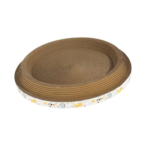 Sharplace Kratzbett aus Wellpapier, Wellpapier für von Hauskatzen, entspannende Kätzchenliege, Couch, Katzenkratzunterlage, m Sharplace Kratzbett aus Wellpapier, Wellpapier für von Hauskatzen, entspannende Kätzchenliege, Couch, Katzenkratzunterlage, m von Sharplace