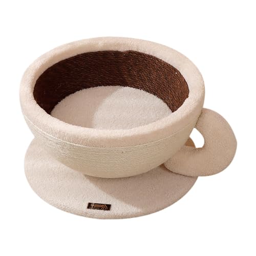 Sharplace Kratzbett für Katzen, Kratzunterlage, bequem, multifunktional, lustige Kratzunterlage für Katzen, Liege zum Spielen, Ausruhen, Trainieren, Schlafen, L von Sharplace