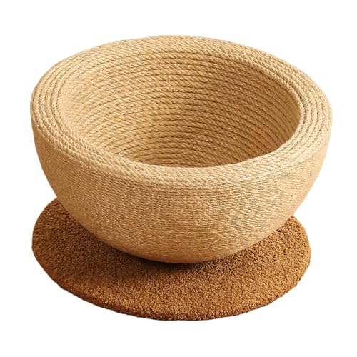 Sharplace Kratzbrett für Katzen, Schlafnest für Kätzchen, stabiles, modernes Katzenbett aus Sisal, Kratzunterlage zum Ausruhen und Schlafen der Katze Sharplace Kratzbrett für Katzen, Schlafnest für Kätzchen, stabiles, modernes Katzenbett aus Sisal, Kratzunterlage zum Ausruhen und Schlafen der Katze von Sharplace