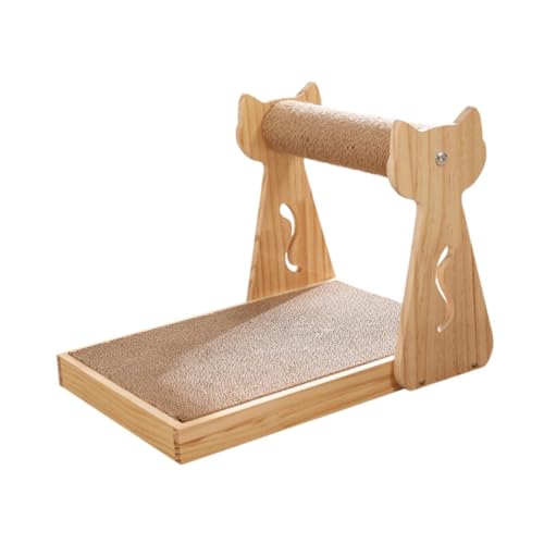 Sharplace Kratzbrett für Katzen, verschleißfest, zum Ausruhen und Schlafen, für Kätzchen, Couch, Katzenkratzmatte für Kätzchen, Haustierbedarf, Ohne Ball von Sharplace