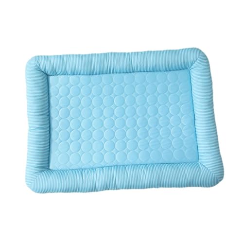 Sharplace Kühlmatte für Haustiere, Katzen, Kühlkissen für drinnen und draußen, für den Sommer, Eisseide, bequem, tragbar, Heimtierbedarf, Blau Sharplace Kühlmatte für Haustiere, Katzen, Kühlkissen für drinnen und draußen, für den Sommer, Eisseide, bequem, tragbar, Heimtierbedarf, Blau von Sharplace