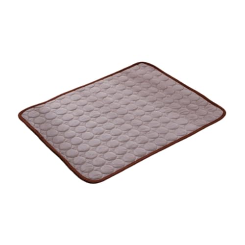 Sharplace Kühlmatte für Haustiere, Katzen/Hunde, weich, kühl, bequem, leicht, Zubehör, leicht zu reinigen, atmungsaktiv, Sommer-Kühlmatte, Isomatte, L von Sharplace