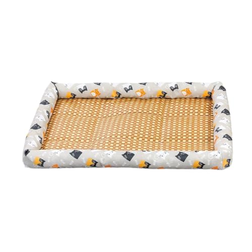Sharplace Kühlmatte für Haustiere, selbstkühlendes Pad, Kühlmatte, bequemes Schlafbett, Sommer-Haustiermatte für Hunde, Reisende Kätzchen und Katzen, Graue Katze 60x45cm Sharplace Kühlmatte für Haustiere, selbstkühlendes Pad, Kühlmatte, bequemes Schlafbett, Sommer-Haustiermatte für Hunde, Reisende Kätzchen und Katzen, Graue Katze 60x45cm von Sharplace