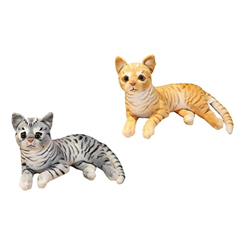 Sharplace Kuscheliges Katzenkissen, Plüschtier, Natürliches Design von Sharplace