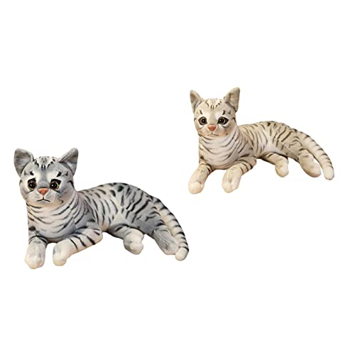 Sharplace Kuscheliges Kissen, Katze, Plüschtier, Natürliches Design von Sharplace