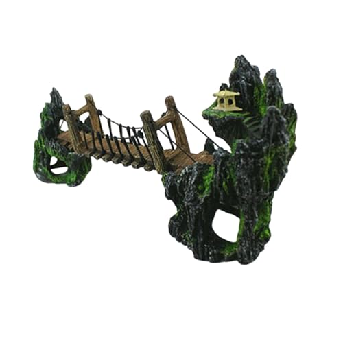 Sharplace Landschaftsgestaltung Accessoires, Fischtankdekoration, realistische Brückengebirge Drawbridge Rock Decor Aquarium Ornament für Gartenrasen Sharplace Landschaftsgestaltung Accessoires, Fischtankdekoration, realistische Brückengebirge Drawbridge Rock Decor Aquarium Ornament für Gartenrasen von Sharplace