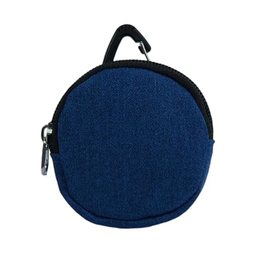 Sharplace Leckerli-Tasche für Hunde, Snack-Spenderhalter, leicht, tragbar, für Welpentraining, Gassigehen, für Katzen, Spaziergänge im Freien, Marine von Sharplace