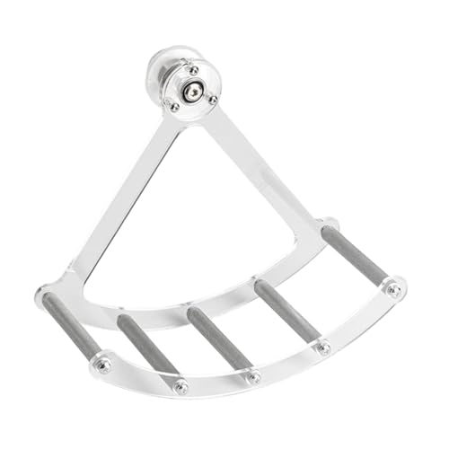 Sharplace Leises Laufrad für Kleintiere, Lautloses Laufrad, Spielzeug, Acryl, Geschenke, durchsichtiges Zubehör für Hamster, Unzertrennliche, L Metal Stick Sharplace Leises Laufrad für Kleintiere, Lautloses Laufrad, Spielzeug, Acryl, Geschenke, durchsichtiges Zubehör für Hamster, Unzertrennliche, L Metal Stick von Sharplace