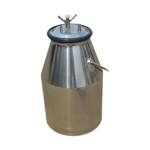 Sharplace Milchmaschinenbucket Edelstahl Mehrnutzung mit Deckel mit großer Kapazität Stabiler Milcheimer Lagerlauf für Schafzubehör Sharplace Milchmaschinenbucket Edelstahl Mehrnutzung mit Deckel mit großer Kapazität Stabiler Milcheimer Lagerlauf für Schafzubehör von Sharplace