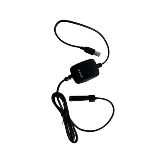 Sharplace Mini-Tauchheizer für Aquarien, 10 W, einstellbare Temperatur, Heizgerät für Schildkrötenfischtanks für Salzwasser und Süßwasser, Englisch Celsius von Sharplace