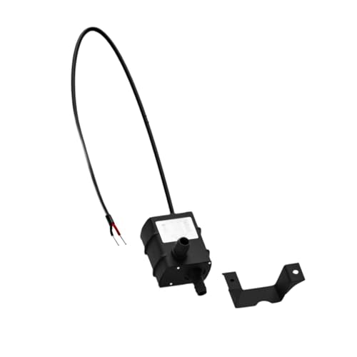 Sharplace Mini Tauchwasserpumpe Aquariumpumpe Stille Wasserzirkulationspumpe tragbar 5W für Pools, Teiche, Fischtanks, 12 V 5w von Sharplace