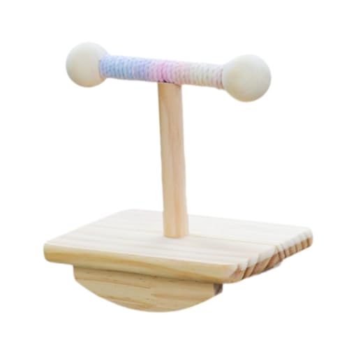Sharplace Papagei-Spielständer, Fitnessstudio, Vogelkäfig, Sitzstange, Sitzstange, Fitnessstudio, Tisch-Vogelspielständer für Sittiche, Unzertrennliche, Finken von Sharplace