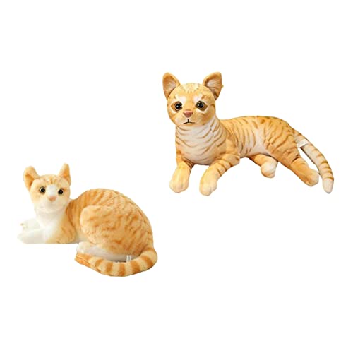 Sharplace Plüschkissen für Katzenliebhaber - Realistisches Design, weiche Füllung, StilH von Sharplace