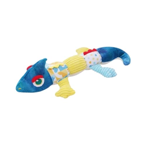 Sharplace Quietschendes Plüschhundspielzeug Interaktives Spiel für Welpen Haustier Geschenk Cartoon Robustes süßes Kauenspielzeug für kleine große große Hunde, Blau Sharplace Quietschendes Plüschhundspielzeug Interaktives Spiel für Welpen Haustier Geschenk Cartoon Robustes süßes Kauenspielzeug für kleine große große Hunde, Blau von Sharplace