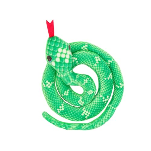 Sharplace Realistisches Plüsch-Katzenspielzeug, kniffliges Spielzeug, weiches Kätzchenzubehör, bequem für Hunde, Welpen, Hauskatzen, Grün von Sharplace