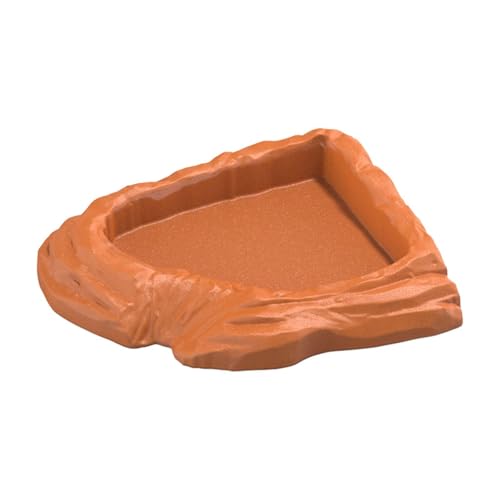 Sharplace Reptilien-Wasser, Eck-Reptilien-Futter, Wasser, Mehrzweck-Terrarium- für Schildkröten, Chamäleons, halbaquatische Schlangen, Hellbraun Sharplace Reptilien-Wasser, Eck-Reptilien-Futter, Wasser, Mehrzweck-Terrarium- für Schildkröten, Chamäleons, halbaquatische Schlangen, Hellbraun von Sharplace