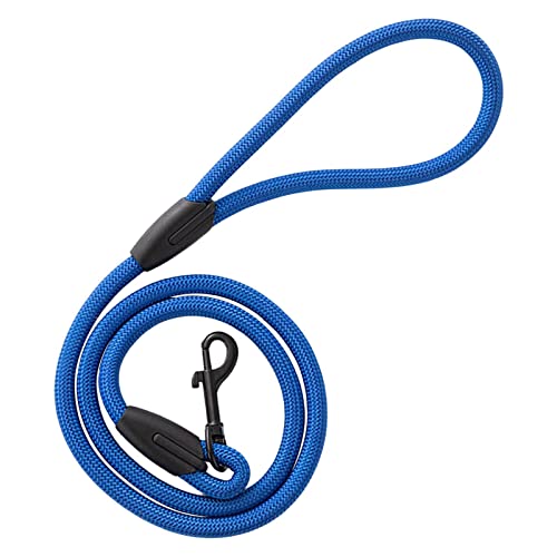 Sharplace Robuste Schlupfleine, Karabinerhaken, Anti-Erstickungs-Hundeleine, verstellbar für Gehtraining, Pflege, Welpen, Blau Sharplace Robuste Schlupfleine, Karabinerhaken, Anti-Erstickungs-Hundeleine, verstellbar für Gehtraining, Pflege, Welpen, Blau von Sharplace
